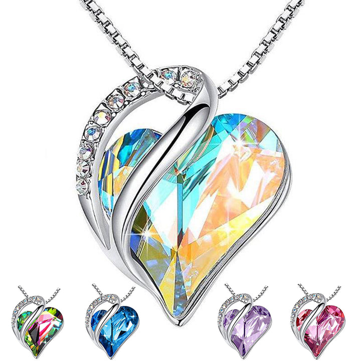 Prismatic Heart Pendant