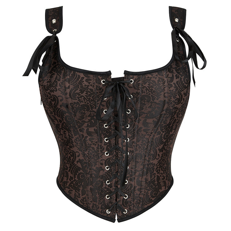 Gothic Lace-Up Corset