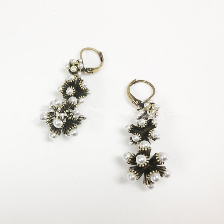 Pearl Cascade Earrings