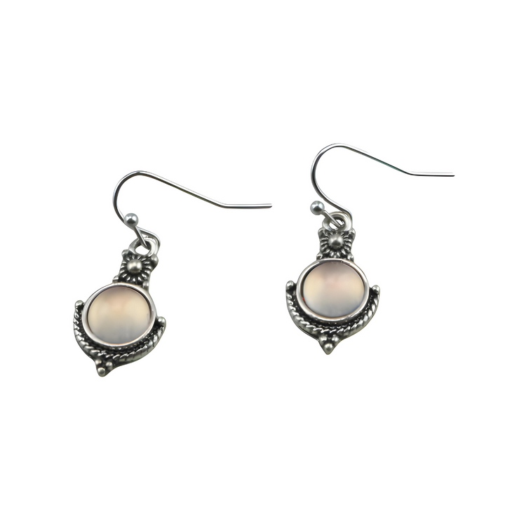 Lunar Gleam Drop Earrings