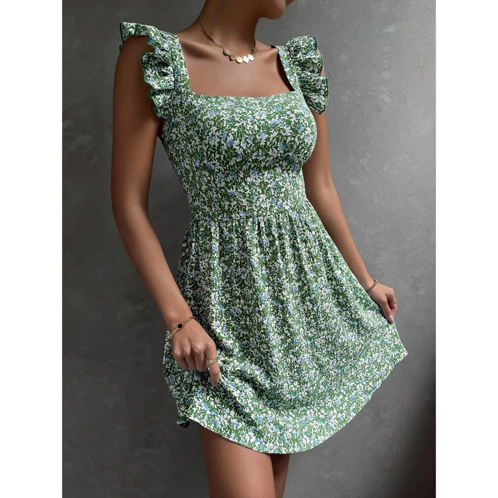 Summer Meadow Floral Dress